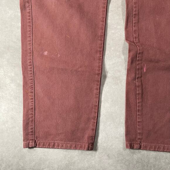 90’s Marithe Francois Girbaud Orange Rust Pants - Picture 4 of 8